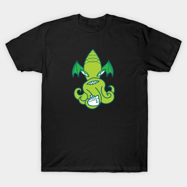 Cutest Kraken Ever T-Shirt by AnOakEye